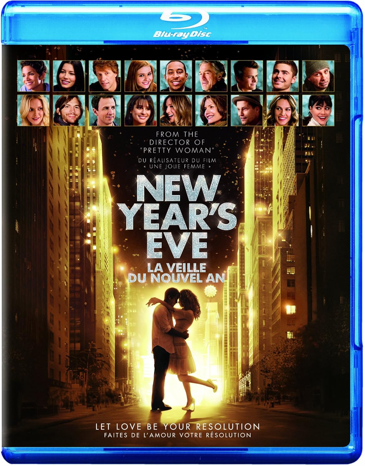New Year S Eve Blu Ray Bilingual Amazon Ca Michelle Pfeiffer Zac Efron Robert De Niro Jessica Biel Halle Barry Cary Elwes Alyssa Milano Common Dvd