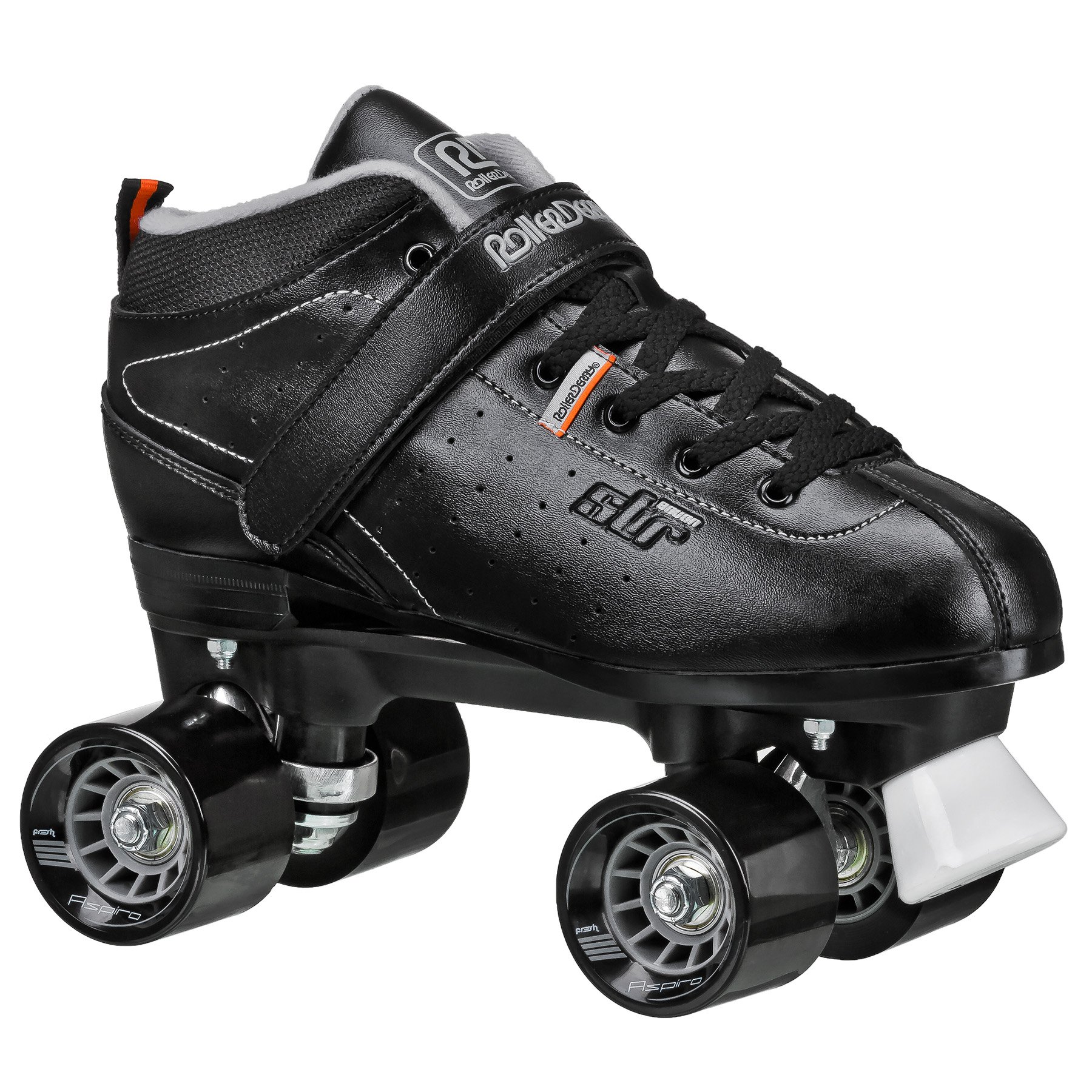 Photo 1 of (MISSING BRAKES) Roller Derby Str Seven Men's Roller Skate, Black/Grey, 9