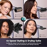 Shark SpeedStyle Pro Flex Hair Dryer Lilac Frost HD543PLUK view 5