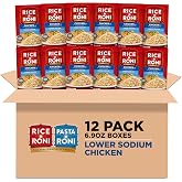 Rice-A-Roni, Chicken, Lower Sodium, 6.9oz Boxes (12 Pack)