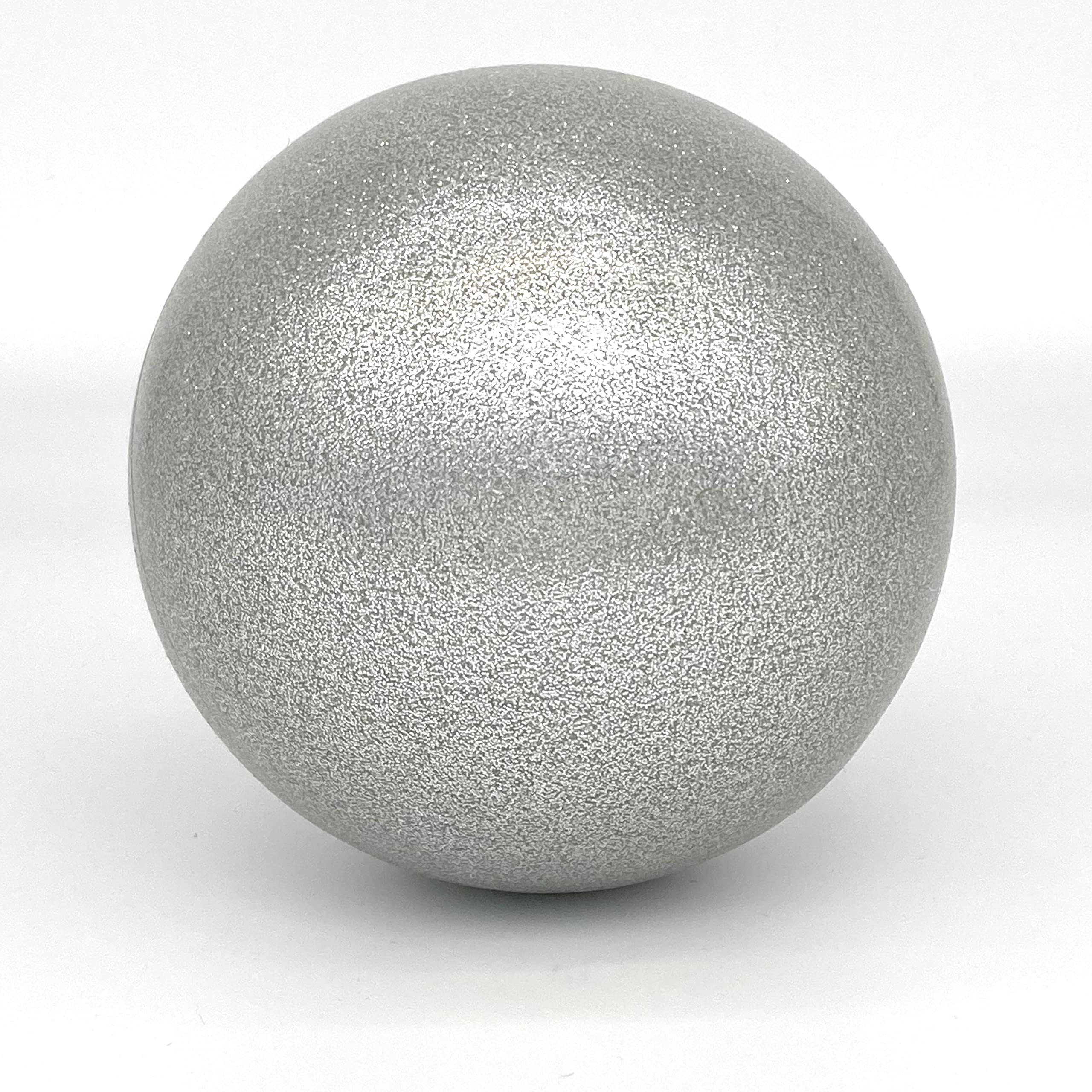 Photo 1 of ***VERY HEAVY***(LeStage Rhythmic Gymnastic Ball for Dance Practice, Performance, Exercise, Training - 16cm (6.3") Diameter (Silver)***VERY HEAVY***