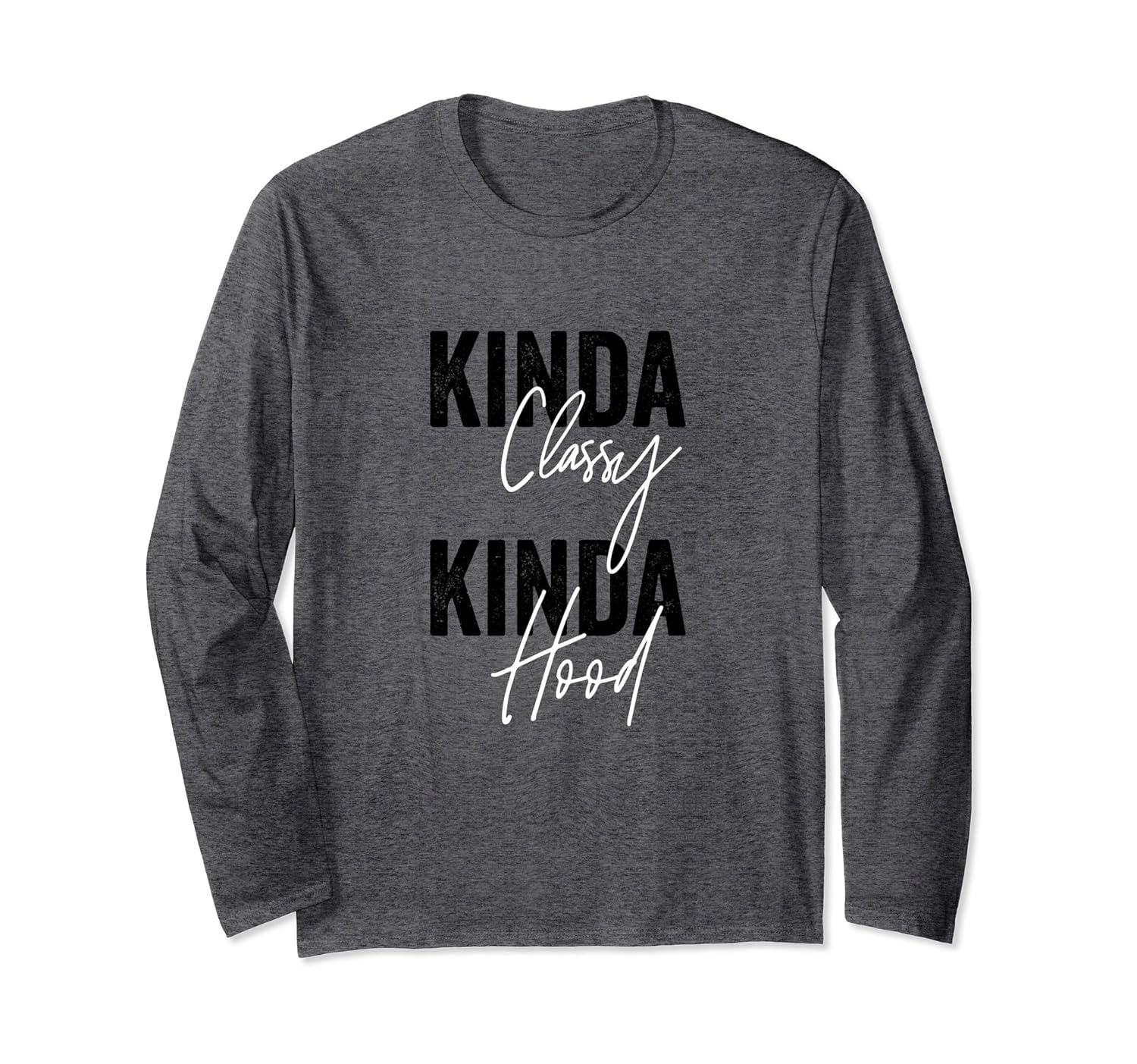 kinda classy kinda hood sweatshirt
