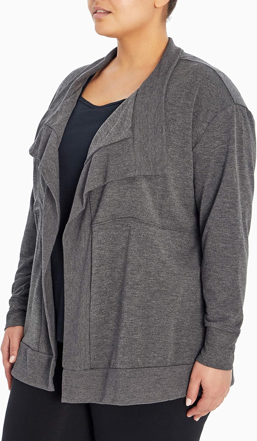 Marika Women's Plus Size Charlotte Open Front Cardigan: Sports & Outdoors