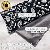 Hihealer Eye Pillow with Extra Cover Lavender Aromatherapy 25x10 cm 235 g view 4