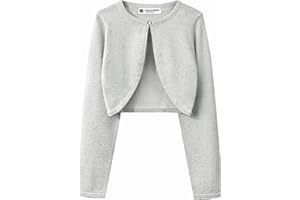 BlackButterfly Kids Long Sleeve Sparkle Cardigan Childrens Girls Shrug