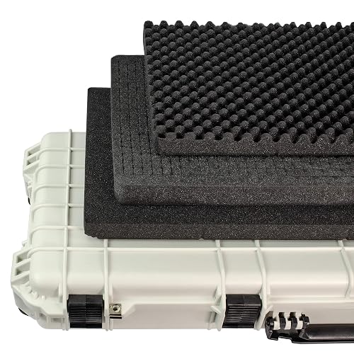 Protective Rifle Storage Case Eylar 53-Inch Hard Rolling Rifle Case ...