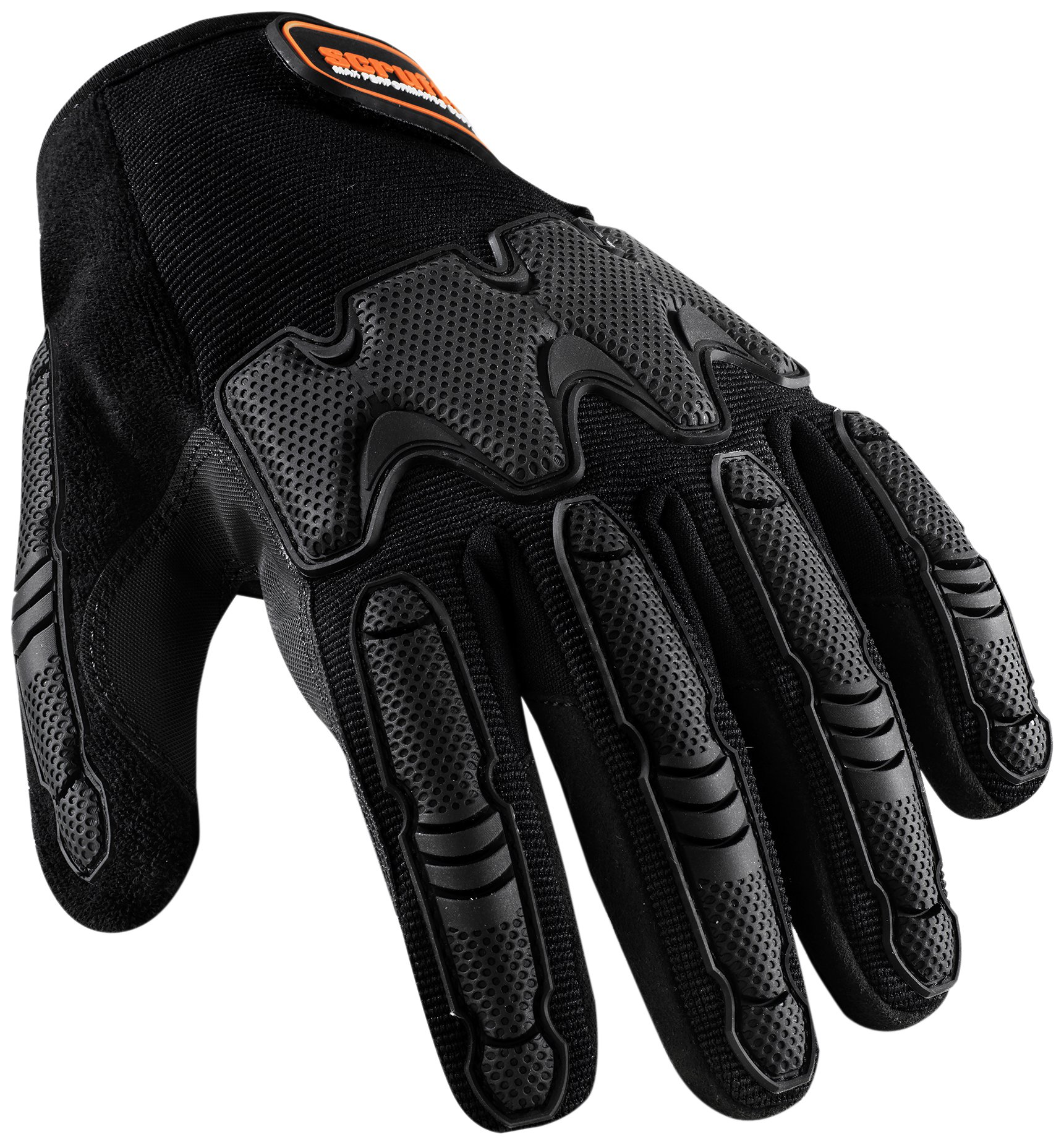 Scruffs Men's Silicone Coated Safety Gloves - Black, X-Large