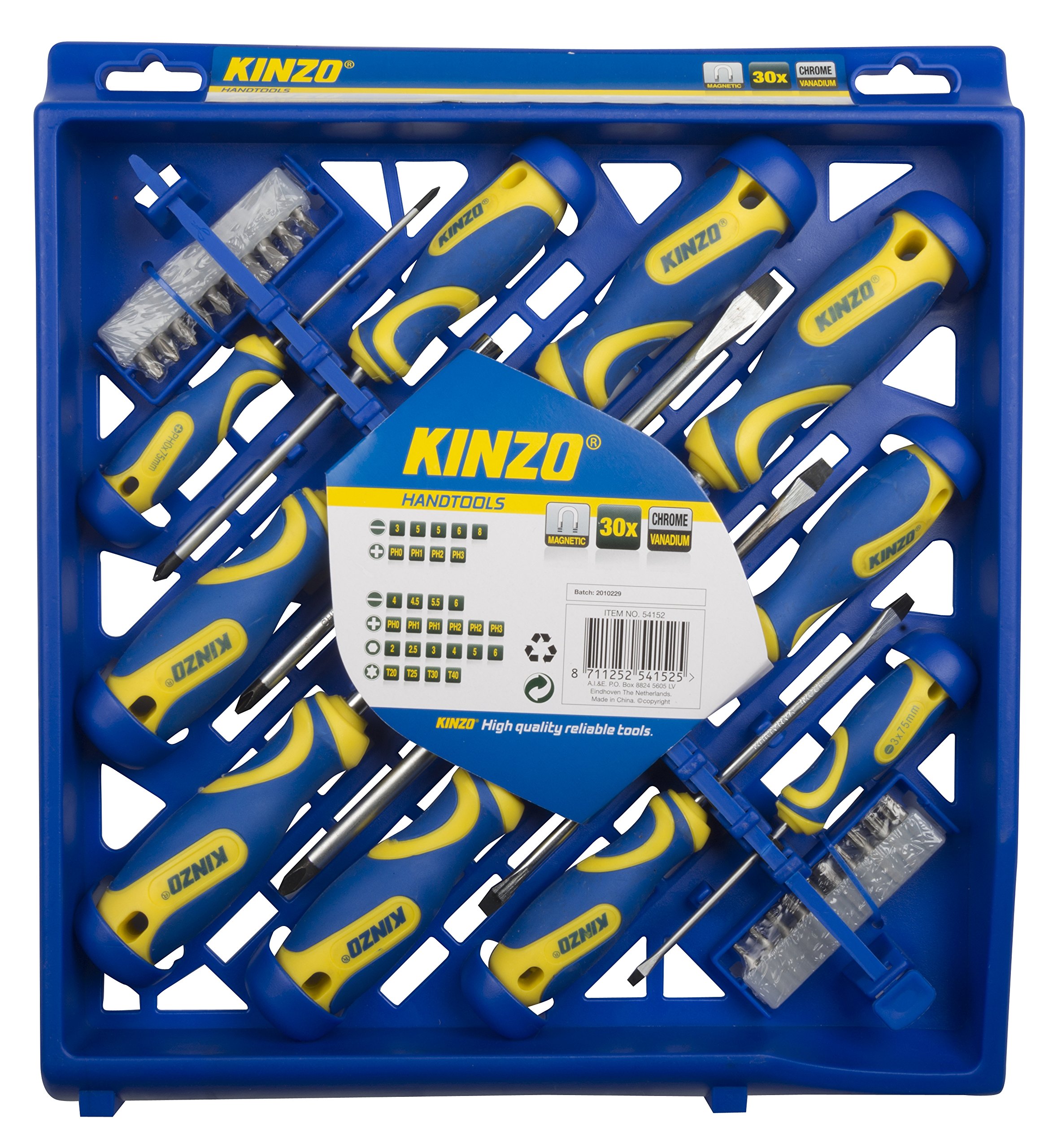 KINZO 54152 Screwdriver Set