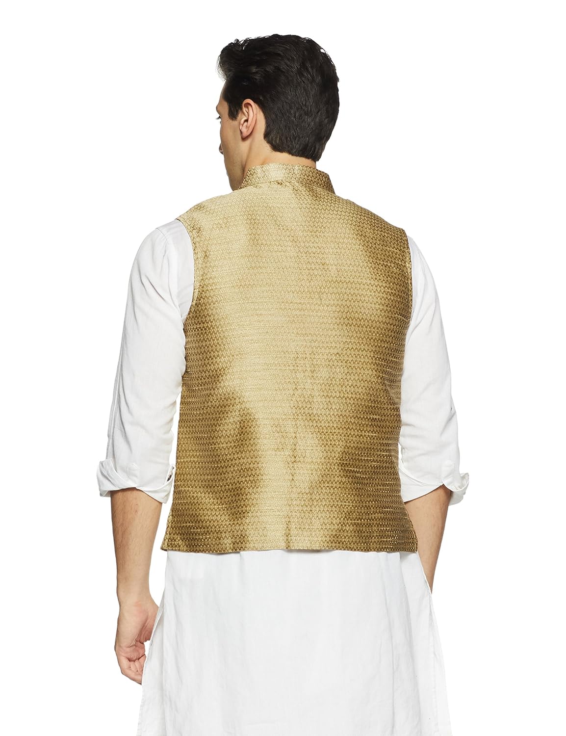 ethnicity men's banded collar jacket