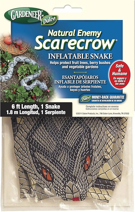 Amazon Com Gardeneer By Dalen Natural Enemy Scarecrow Inflatable