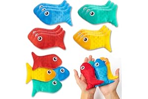 EYxsaxenk Bean Bags for Tossing Game Kids Outside Toss Game Nylon Bean Bag Toy Indoor Outdoor Toy for Toddler Holiday Family Party Throwing Game Supplies