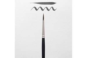 Talens Japan T909-114-04 Rembrandt Pinceau aquarelle Série 114 Poils d'écureuil Rond N°4