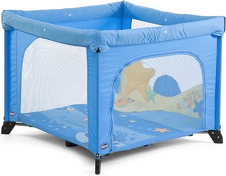 Chicco Open Box - Parque de atracciones para bebé, color azul: Amazon.es: Bebé