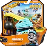 Rubble & Crew Motor’s Wrecking Ball Toy Truck with Action Figure view 2