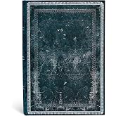 Midnight Steel Midi Lined Hardcover Journal, 144pg, 120GSM, Old Leather Classics by Paperblanks (Old Leather Collection)