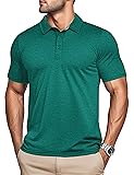 Mens Golf Polos for Men Dry Fit Athletic Shirts