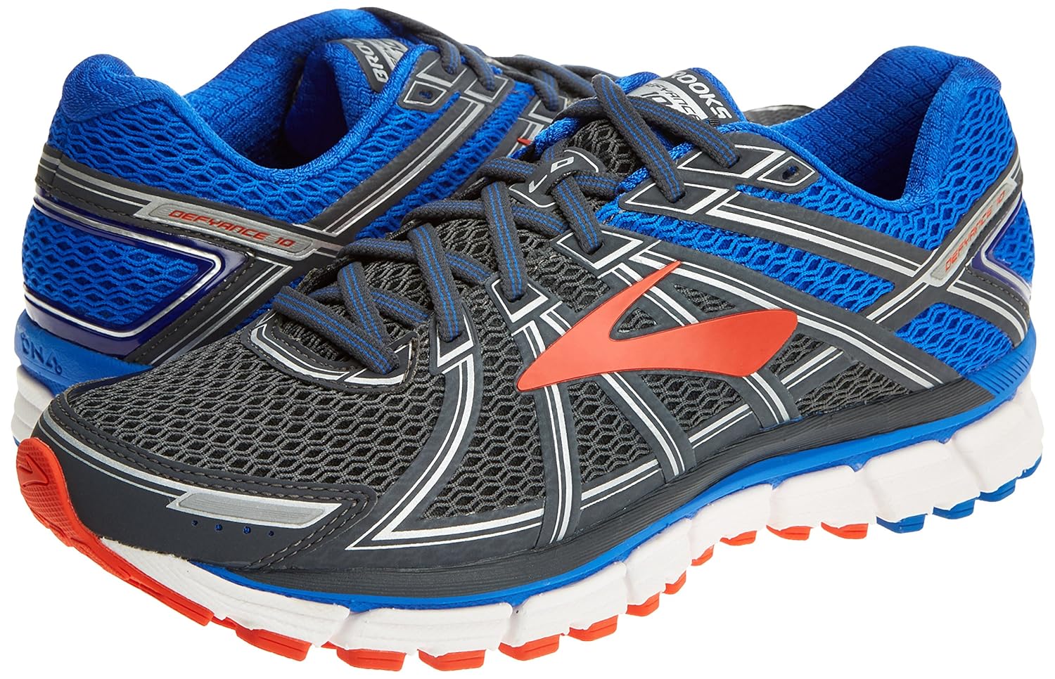 brooks defyance 10 mens orange