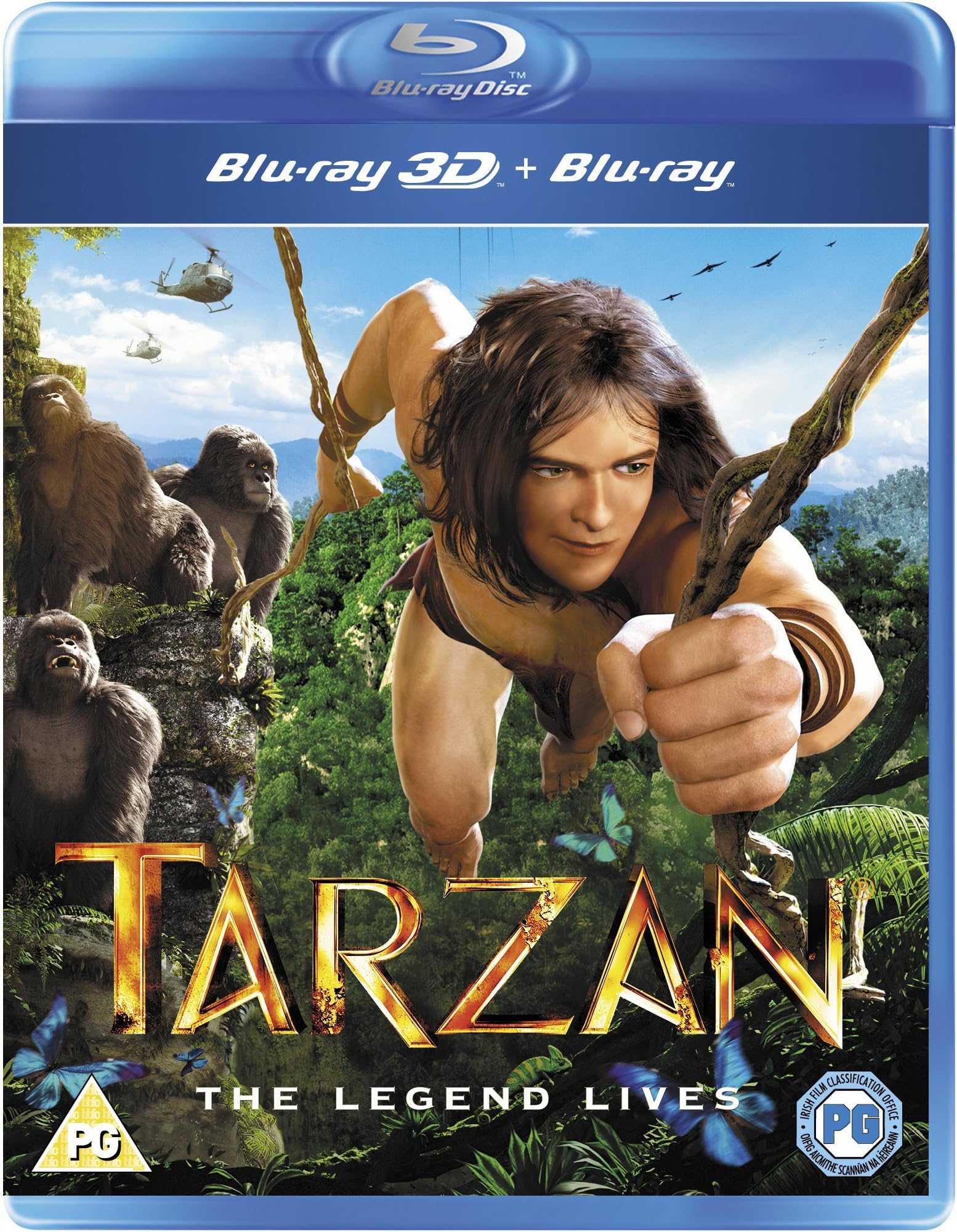 Tarzan [Blu-ray 3D + Blu-ray] [2014]