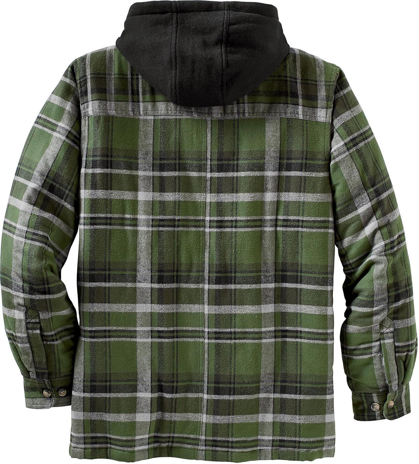 Legendary Whitetails Mens Maplewood Hooded Shirt Jacket : Clothing