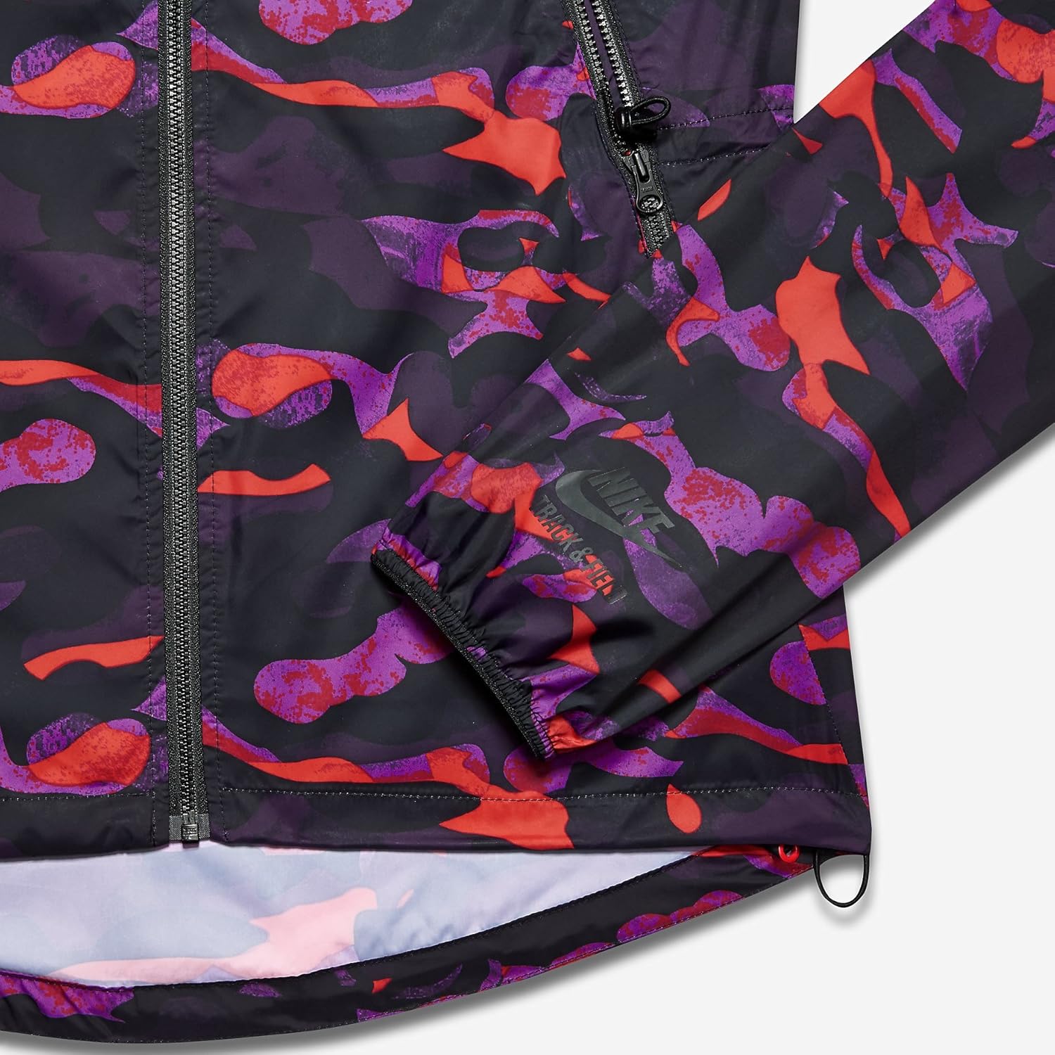 nike camo jacket womens