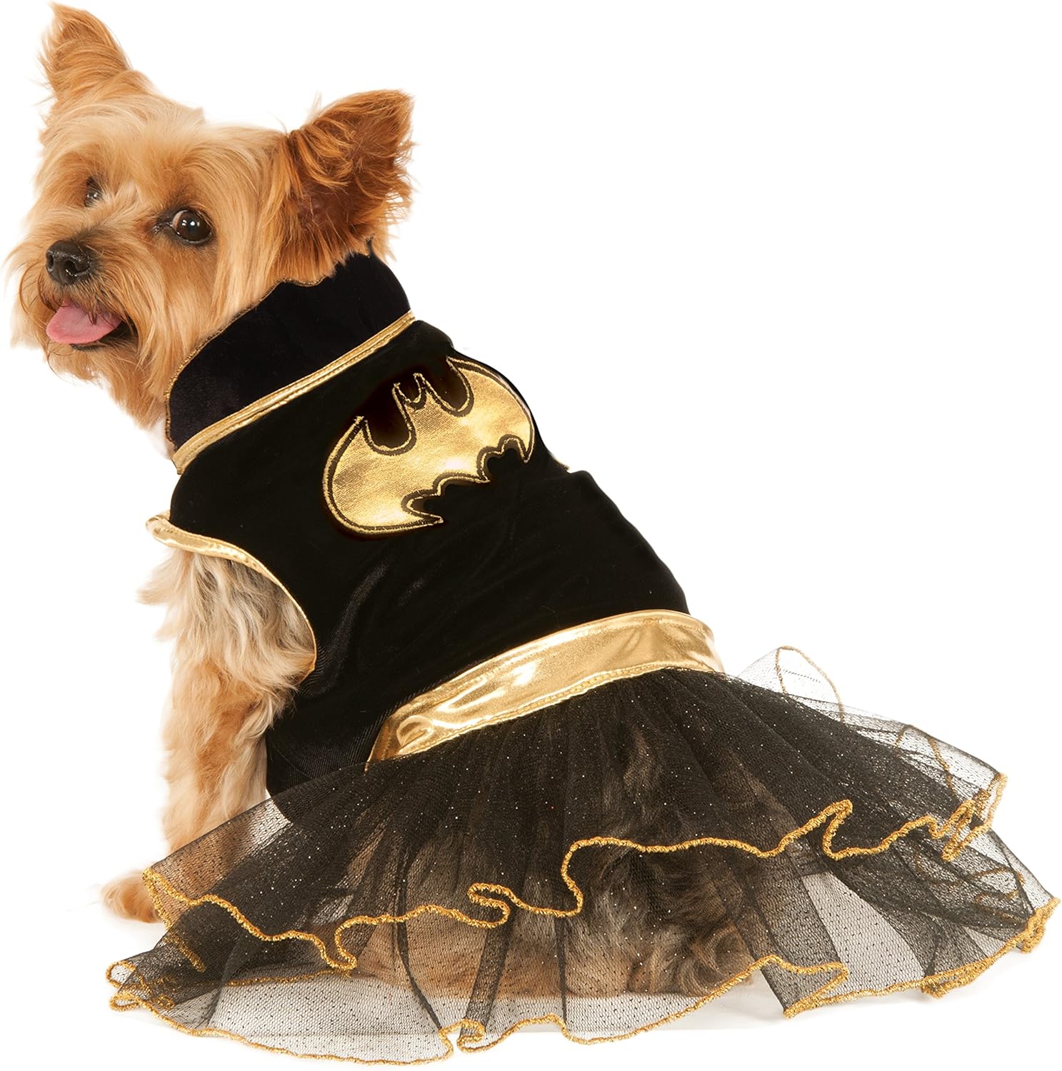 Rubie's 580323L Official DC Comics Batgirl Pet Dog Costume Tutu Dress