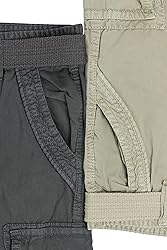 Raw X Boys Cargo Shorts 8-18 | 100% Cotton Belted
