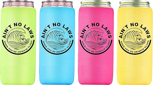 white claw koozie amazon