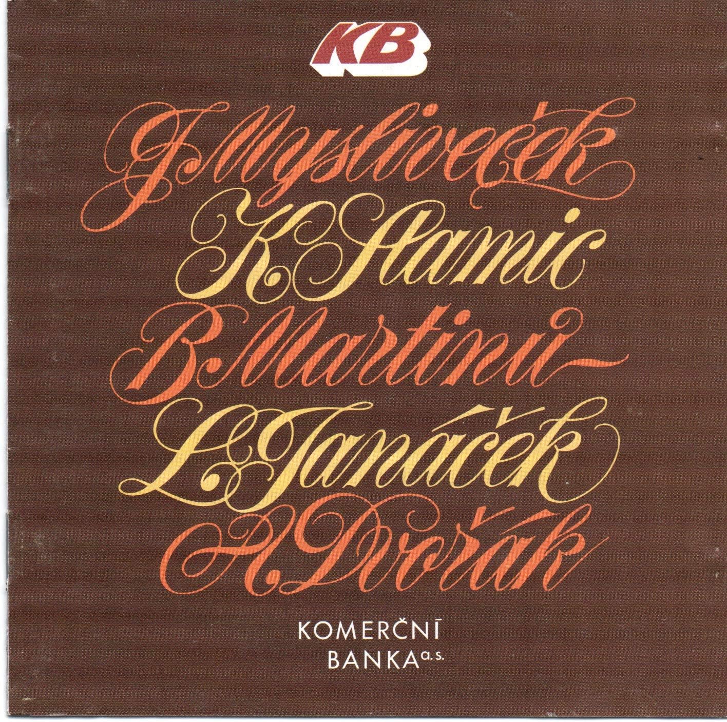 Myslivecek J Divertimento Stamitz C Orchestral Quartet Op 4 4 Martinu B Serenade No 2 Janacek L Suite For Strings Dvorak A Nocturne In B Major Op 40 By Nezavisly Komorni Orchestr Boemia Independent Chamber Myslivecek J Divertimento Stamitz C Orchestral Quartet Op 4 4 Martinu B Serenade No 2 Janacek L Suite For Strings Dvorak A Nocturne In B Major Op 40 By Nezavisly Komorni Orchestr Boemia Independent Chamber