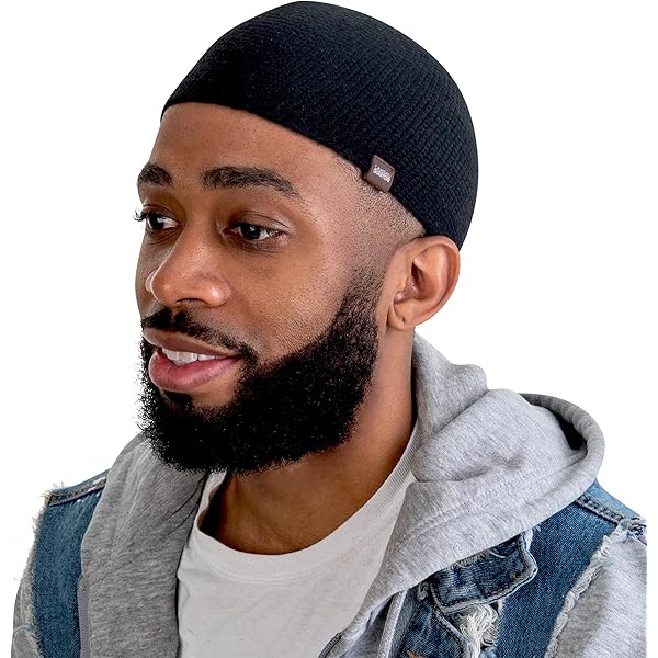 Candid Signature Apparel Store Zigzag Knit Breathable Skull Caps