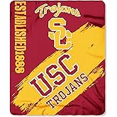 Northwest NCAA USC Trojans Fleece Throw Blanket, 50" x 60", Painted