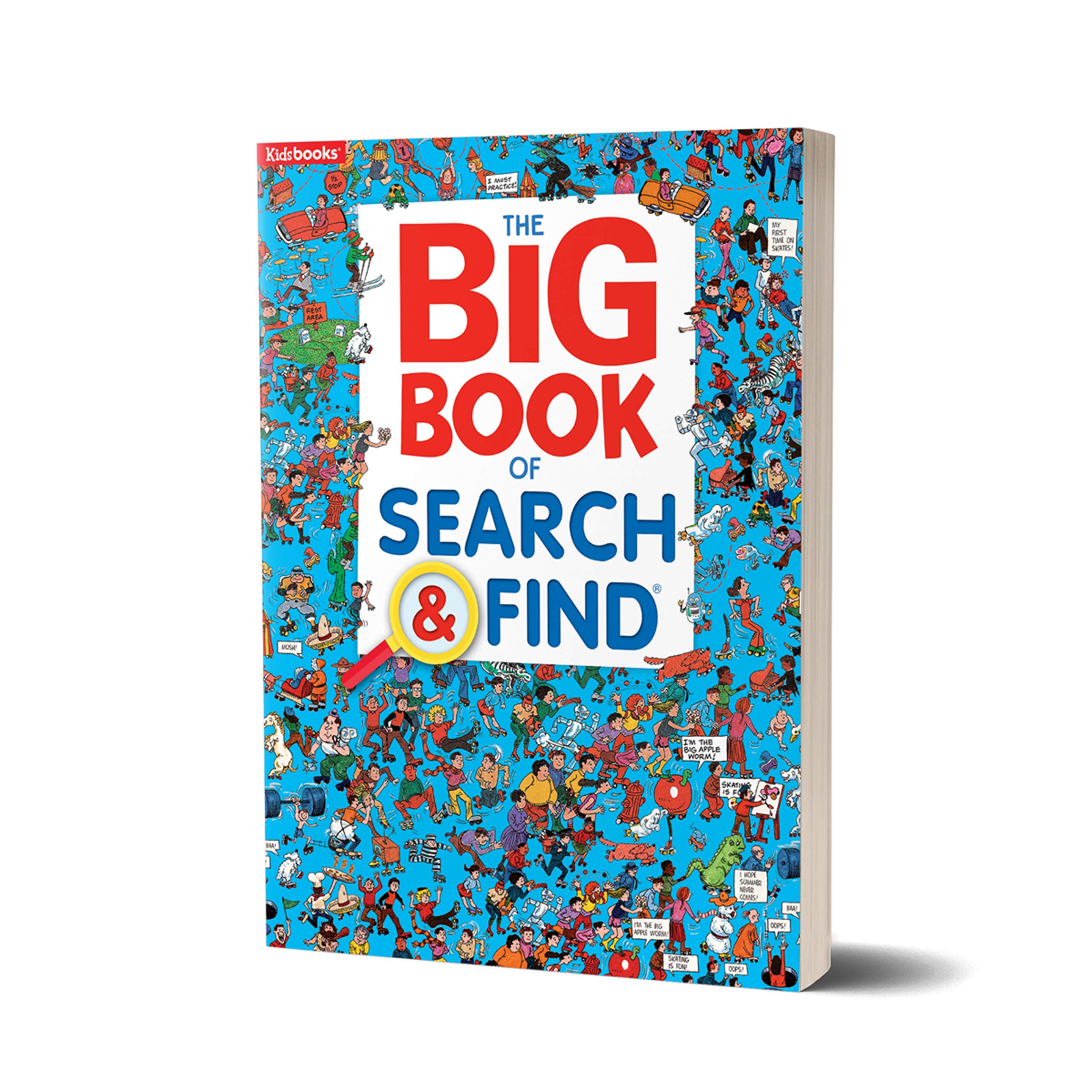 The Big Book of Search & Find - Fun Hidden Object Game for Kids | Boosts Focus & Observation Skills | Engaging Brain-Training Activity Book (Search & Find-Big Books)