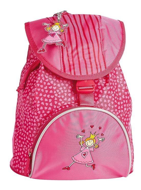sigikid 23060 Mädchen, Rucksack, Motiv Prinzessin, Pinky Queeny, pink