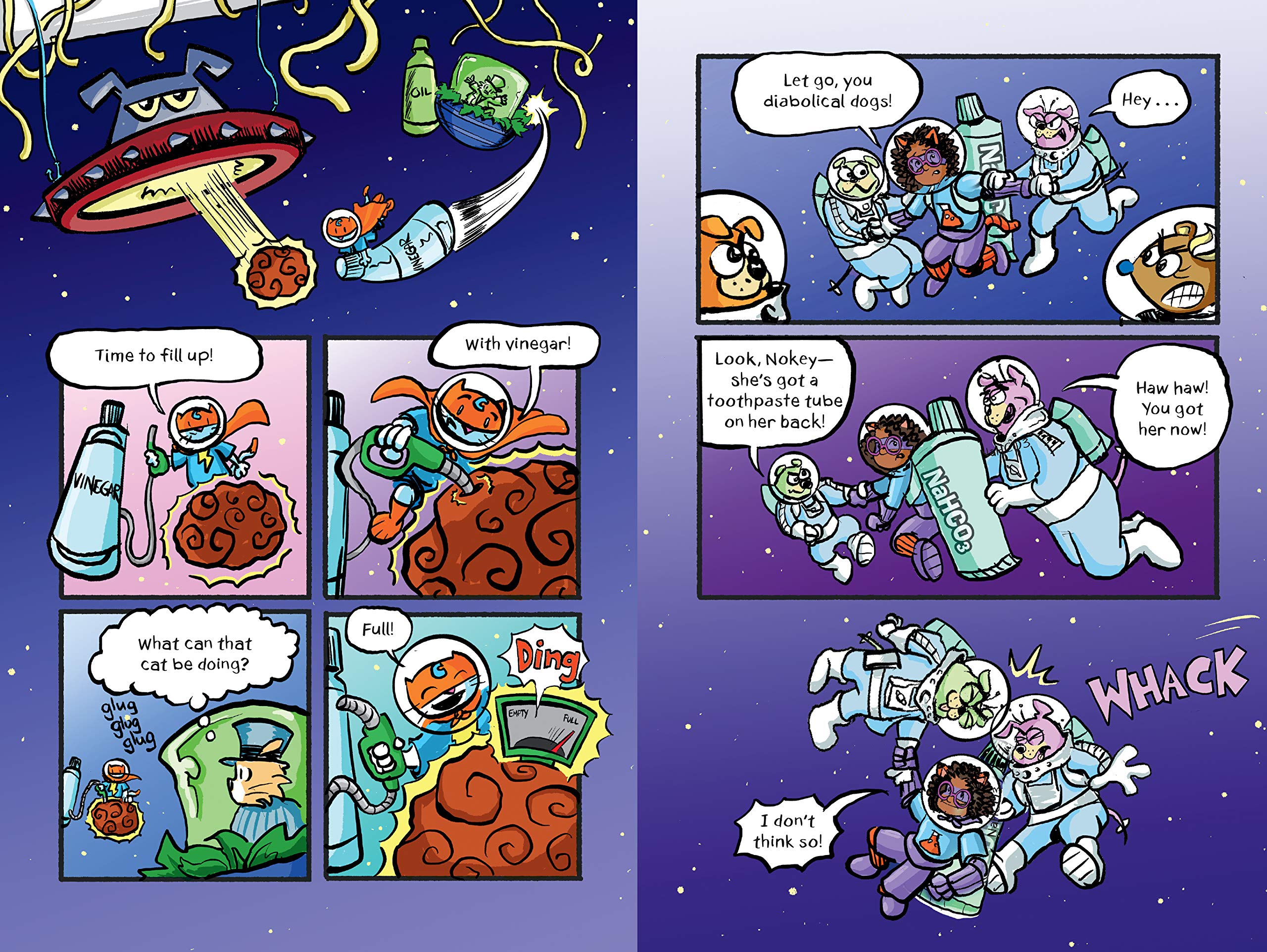 Max Meow Book 3: Pugs from Planet X: (A Graphic Novel)