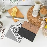 SUPERSCANDI 6 Pack Reusable Swedish Dishcloths 100% Biodegradable Grey view 8