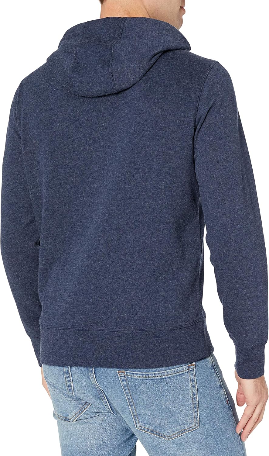  Essentials Men's Lightweight French Terry Hooded Sweatshirt: Clothing