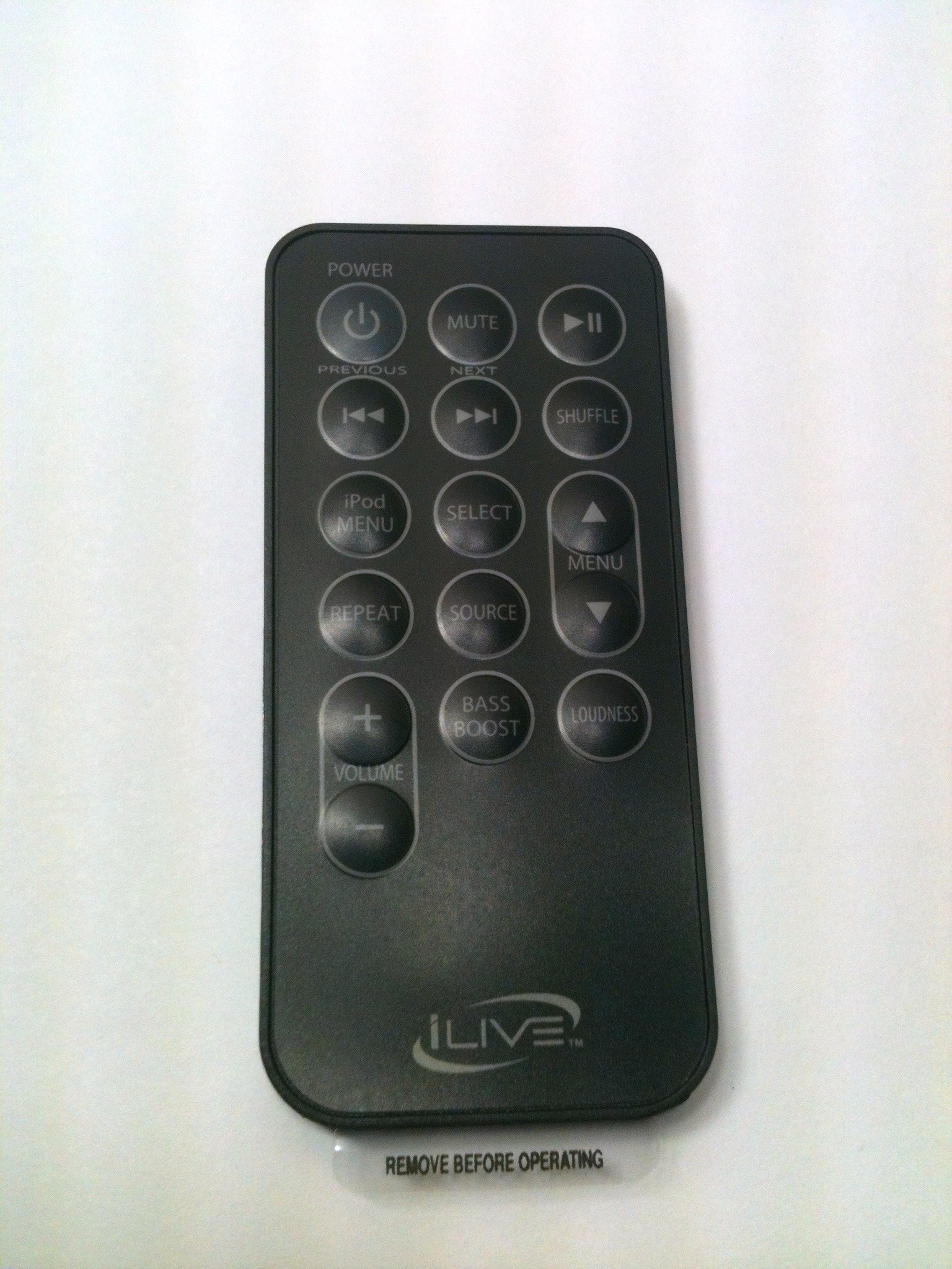 ilive speaker remote