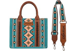 MONTANA WEST Wrangler Purse Aztec Tote Bag for Women Western Top-handle Hobo Handbags