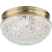 Westinghouse 85613 6″ Mushroom Ceiling Shade – 1 Pack – White Glass