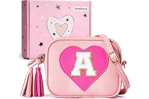 ONECOCOA Birthday Gifts for Girls, Toddler Purse Little Girl Crossbody Bag Personalized Gift for Girls 3-12 Year Old