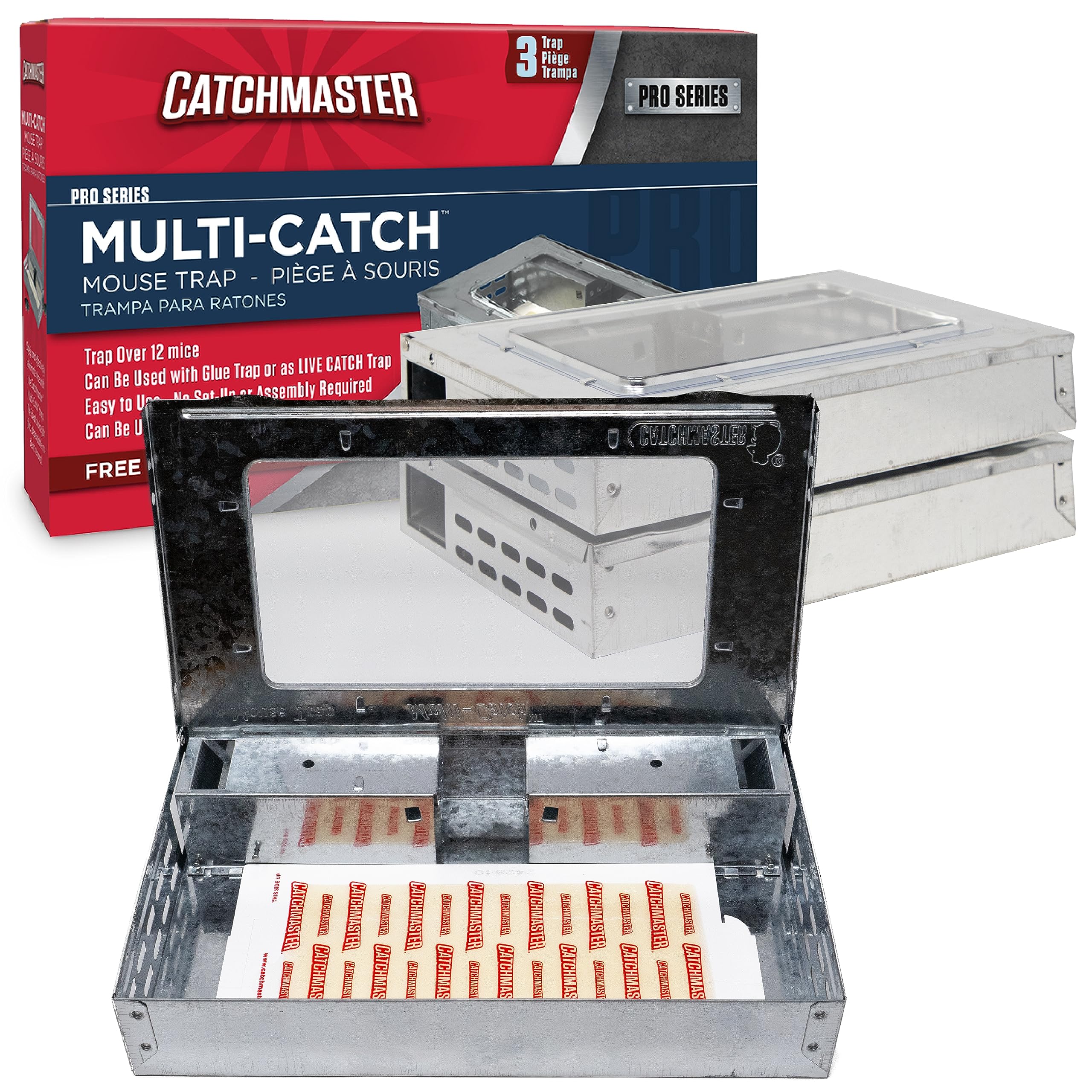 Catchmaster Pro Series Multi-Catch Mouse Trap