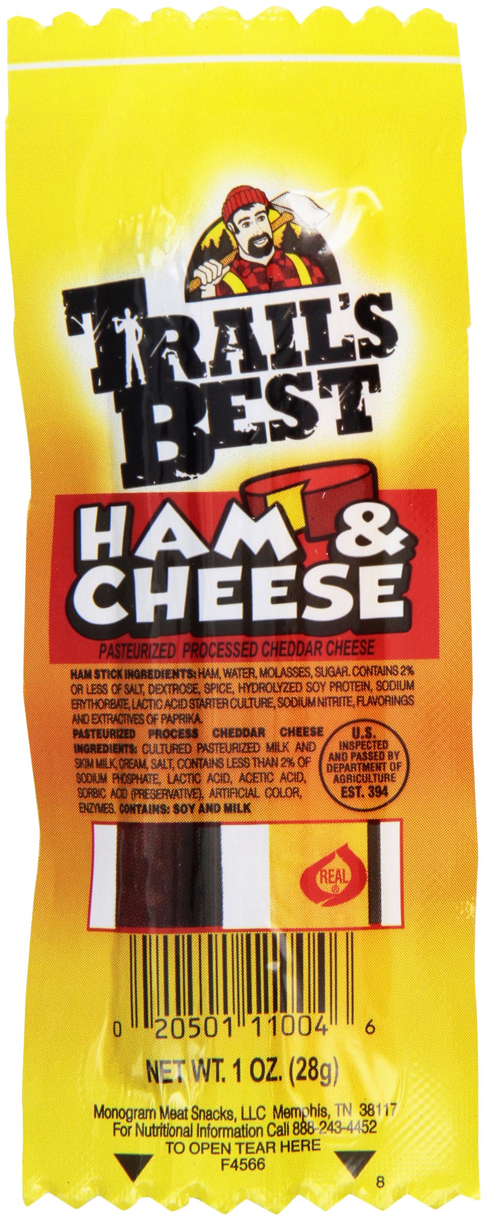 Trails Best Meat Snacks Beef and Cheese Flavor