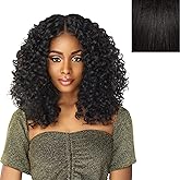 Sensationnel Butta lace front wigs - butta unit 5 glueless extra wide 5 inch deep part synthetic wig preplucked hairline hd l