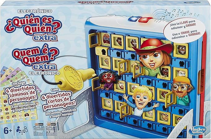 Hasbro Gaming Quién es quién Extra (B2226175): Amazon.es: Juguetes y juegos