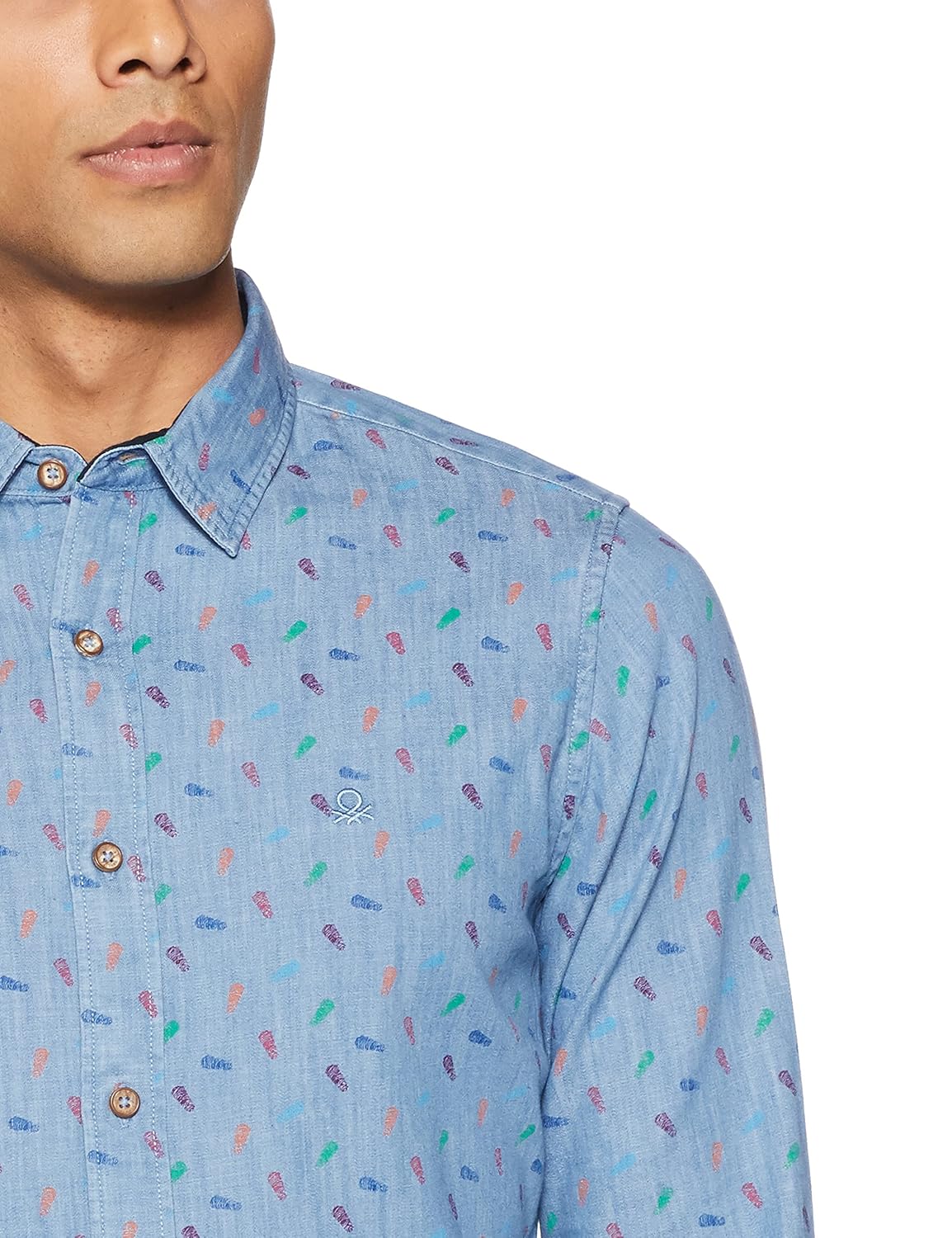 united colors of benetton men's casual shirt