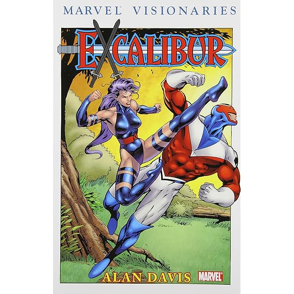 洋書 MARVEL TALES by ALAN DAVIS Amazon.com: Excalibur Visionaries: Alan Davis 3