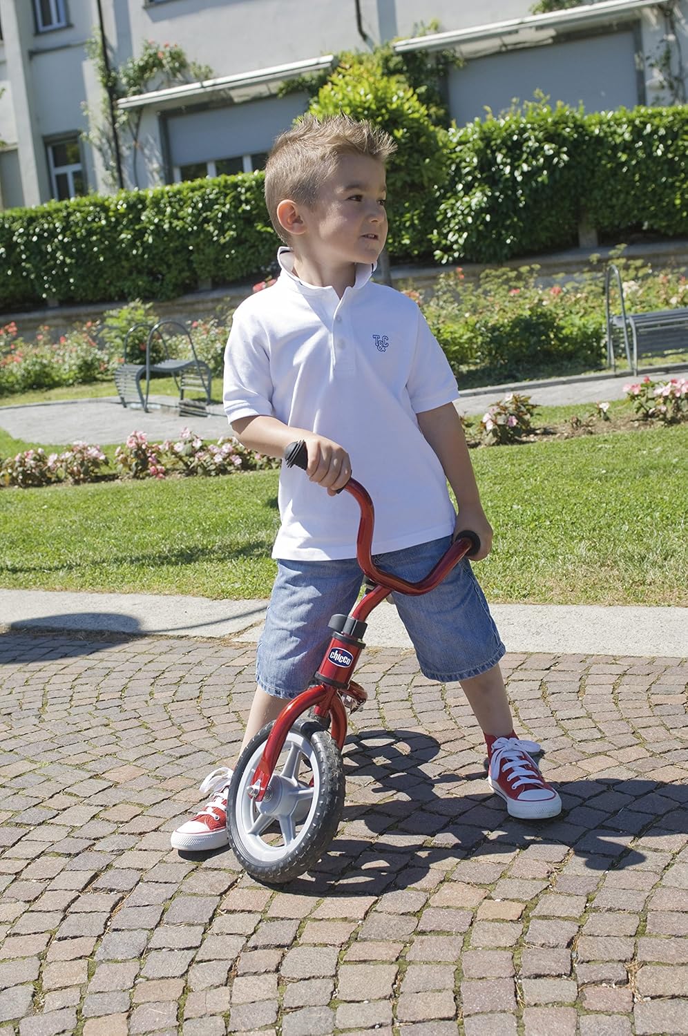 chicco red bullet balance training bike