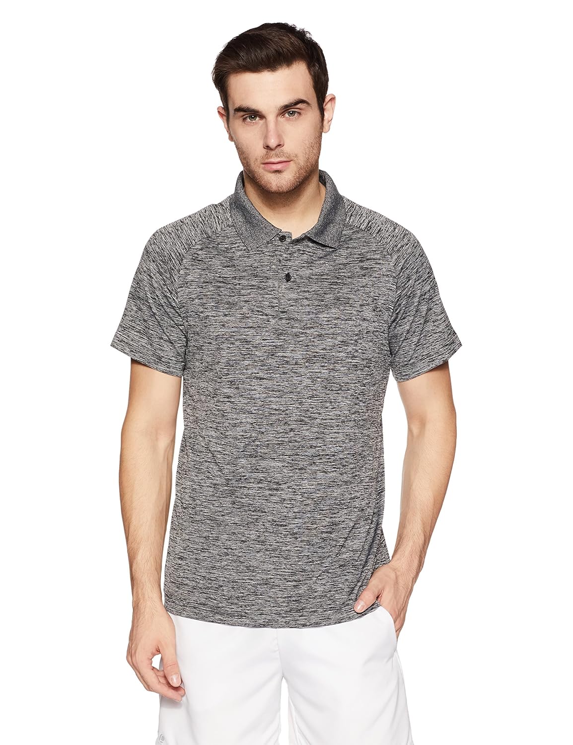 adidas men's plain regular fit polo