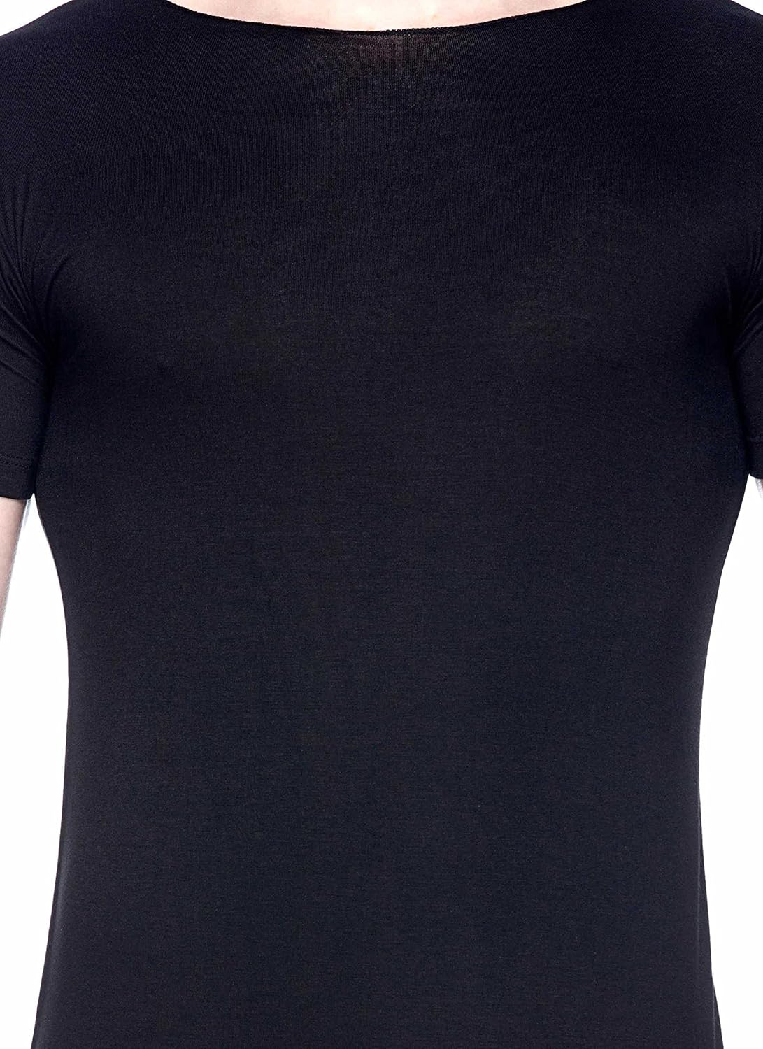 tinted men's rayon, viscose and spandex t-shirt