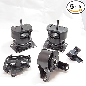 Amazon Com Engine Motor Mount Set Of 5 For 1998 2002 Honda Accord 3 0l V6 Automatic Automotive