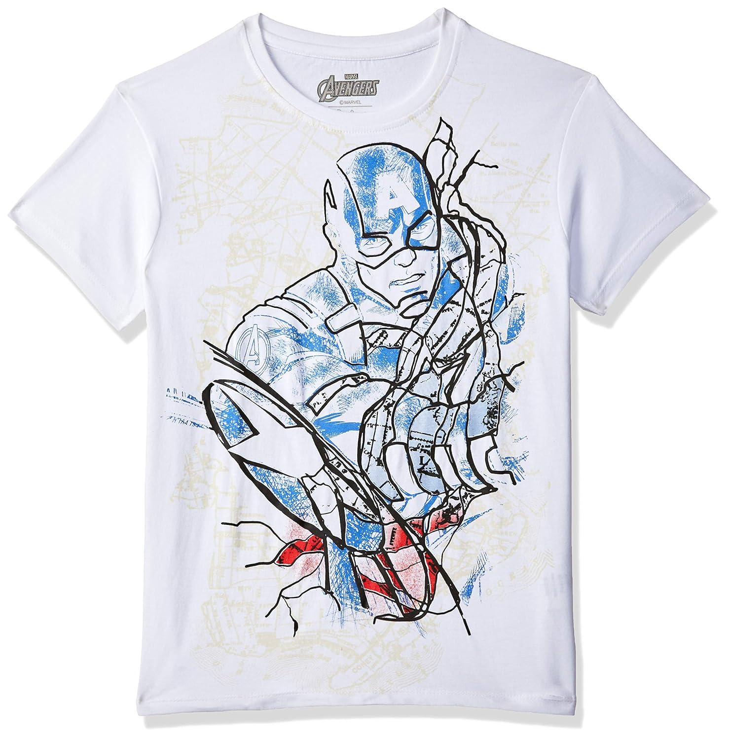 pepe jeans avengers t shirt